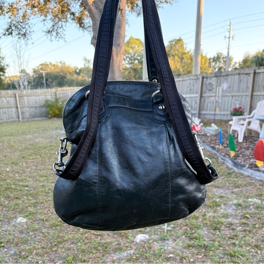 Coach Poppy Legacy Leather Satchel Bag - Picture 2 of 11
